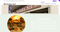 Desktop Screenshot of merkabasol.com
