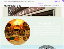 Tablet Screenshot of merkabasol.com